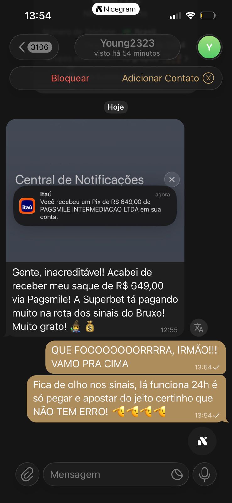 print ganho
